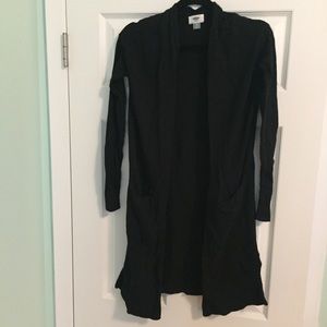 Old navy long cardigan sweater